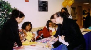 Students Tabling at GWU